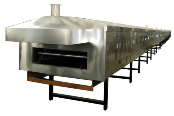 Liquefied Petroleum Gas Bakery Tunnel Oven Rotary Hot Air Circulation